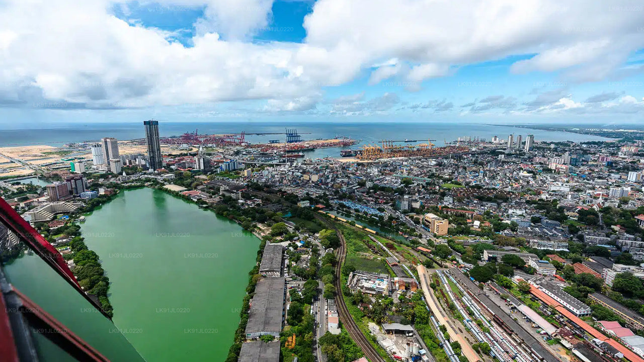 Malerische Colombo-Tour mit dem Hubschrauber vom Flughafen Colombo (RML)