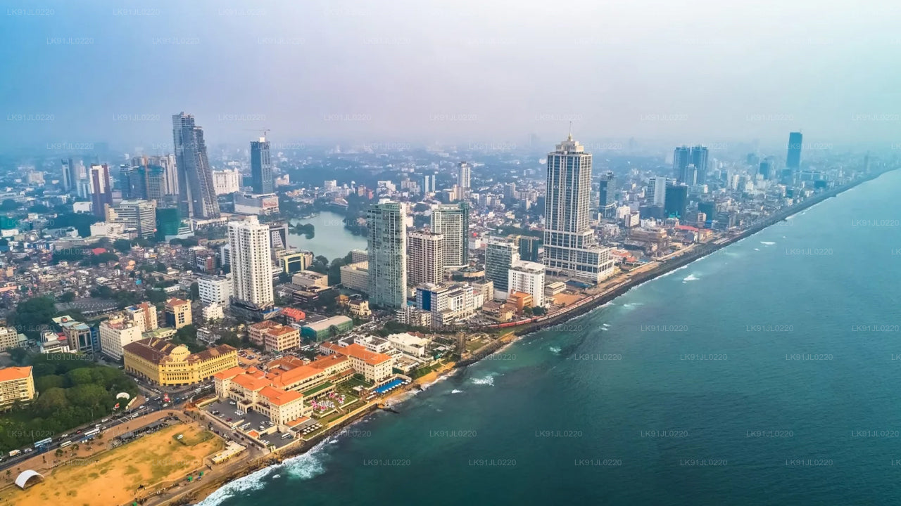 Malerische Colombo-Tour mit dem Hubschrauber vom Flughafen Colombo (RML)