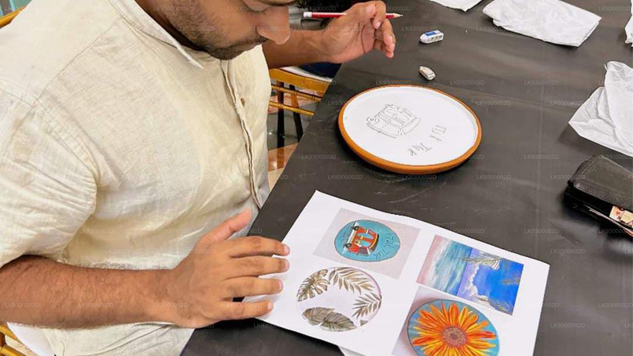 Tonplattenmalerei aus Colombo