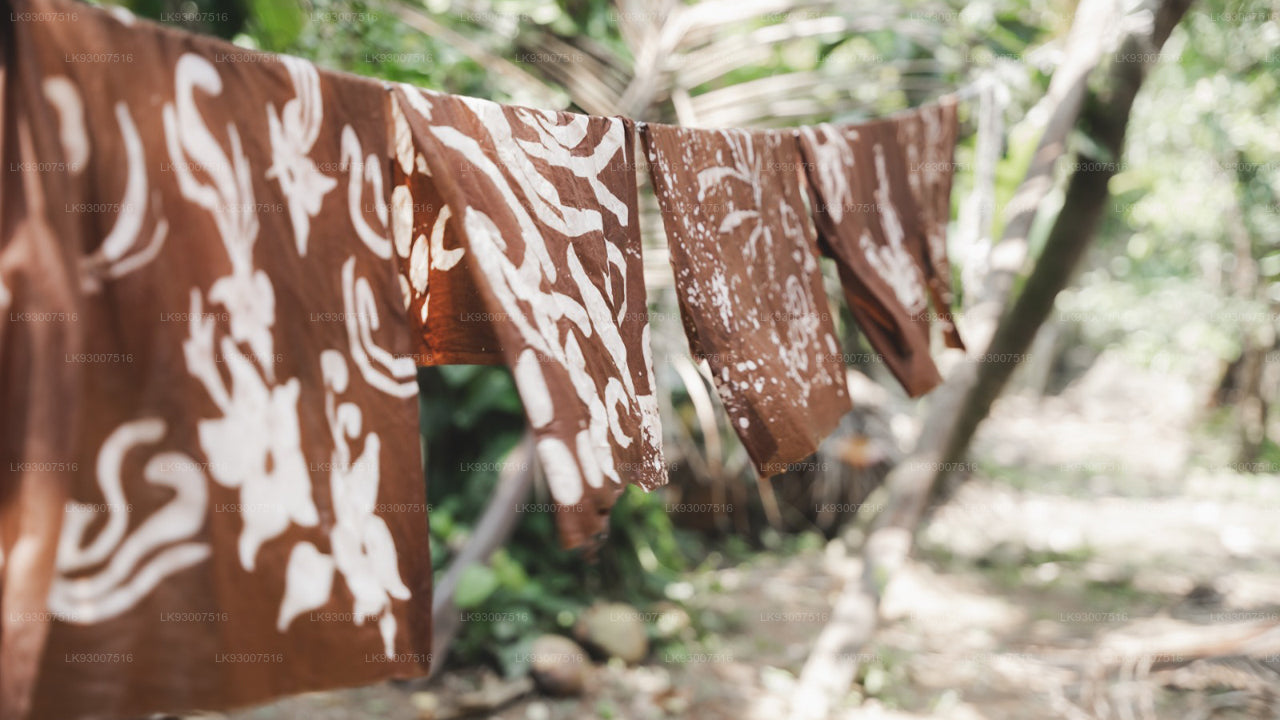 Batik-Herstellungserfahrung aus Koggala