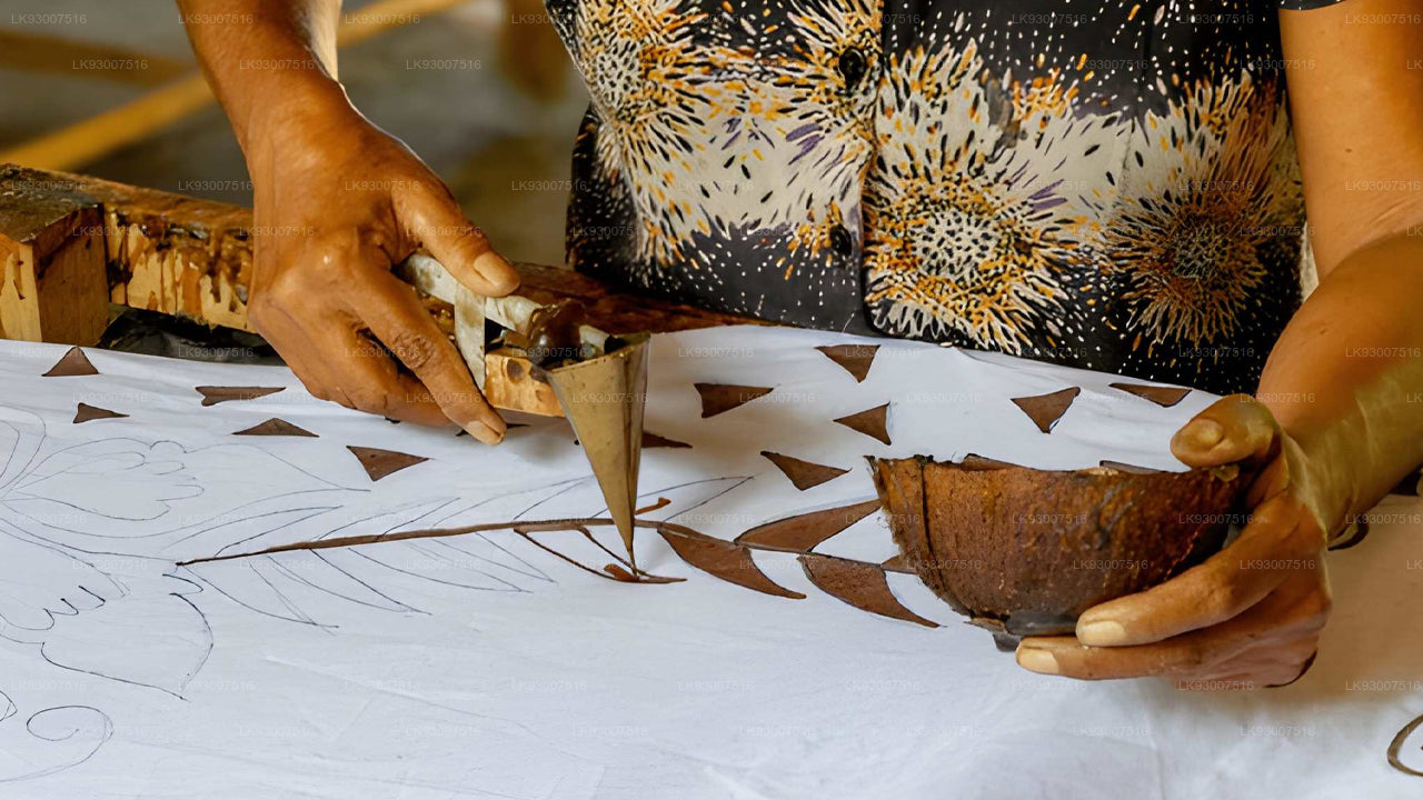 Batik-Herstellungserfahrung aus Koggala