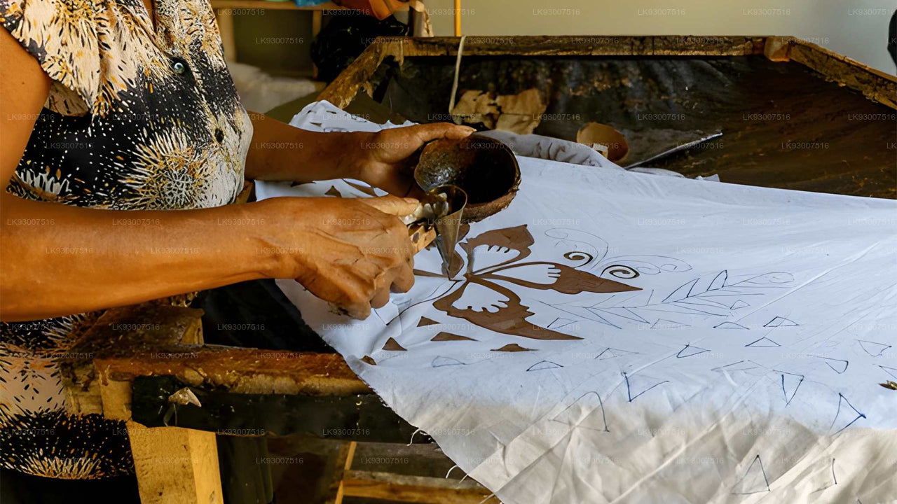 Batik-Herstellungserfahrung aus Koggala