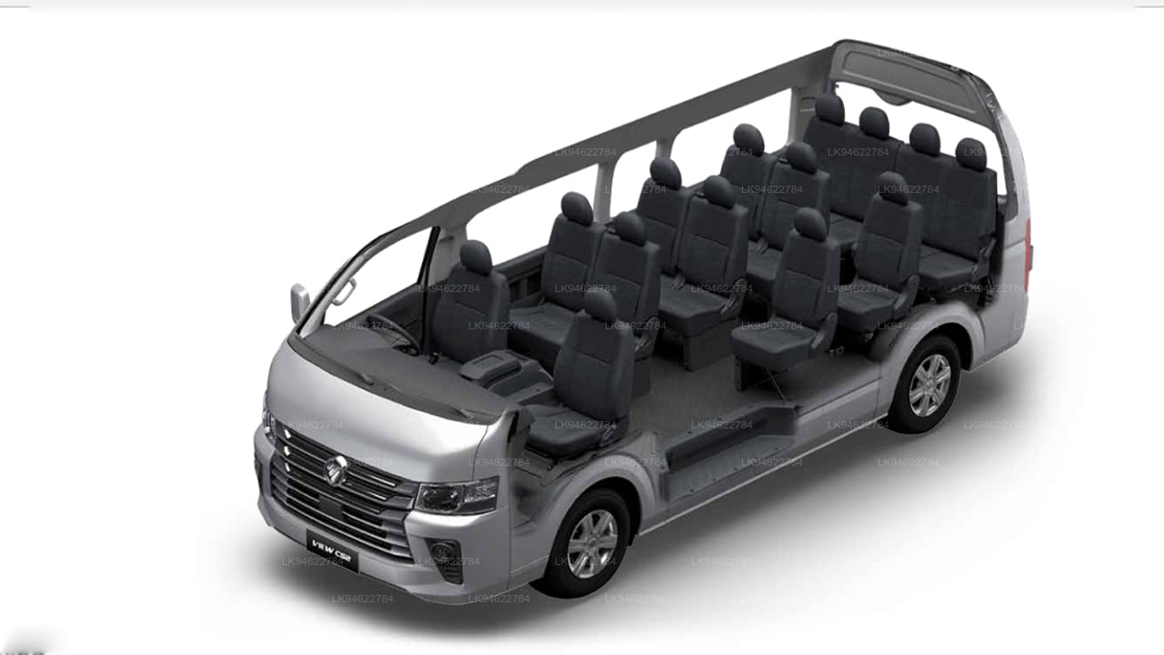 Vermietung von Lieferwagen mit Chauffeur (groß)