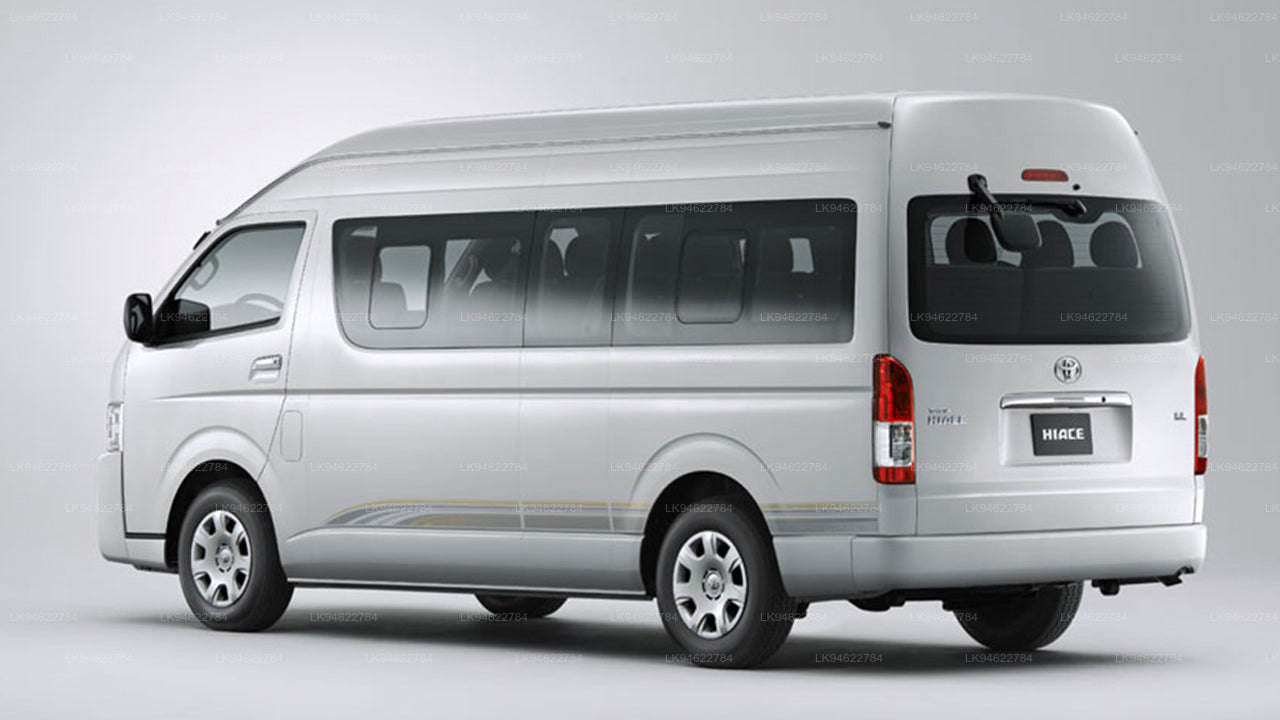 Vermietung von Lieferwagen mit Chauffeur (groß)