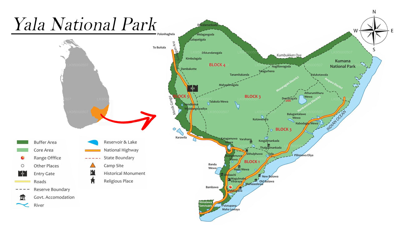 Leopardensafari im Yala-Nationalpark