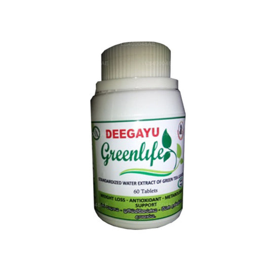 Deegayu Greenlife Grüntee-Extrakt-Tabletten (60 Tabletten)