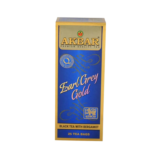 Akbar Earl Grey Gold (50g) 25 Tea Bags