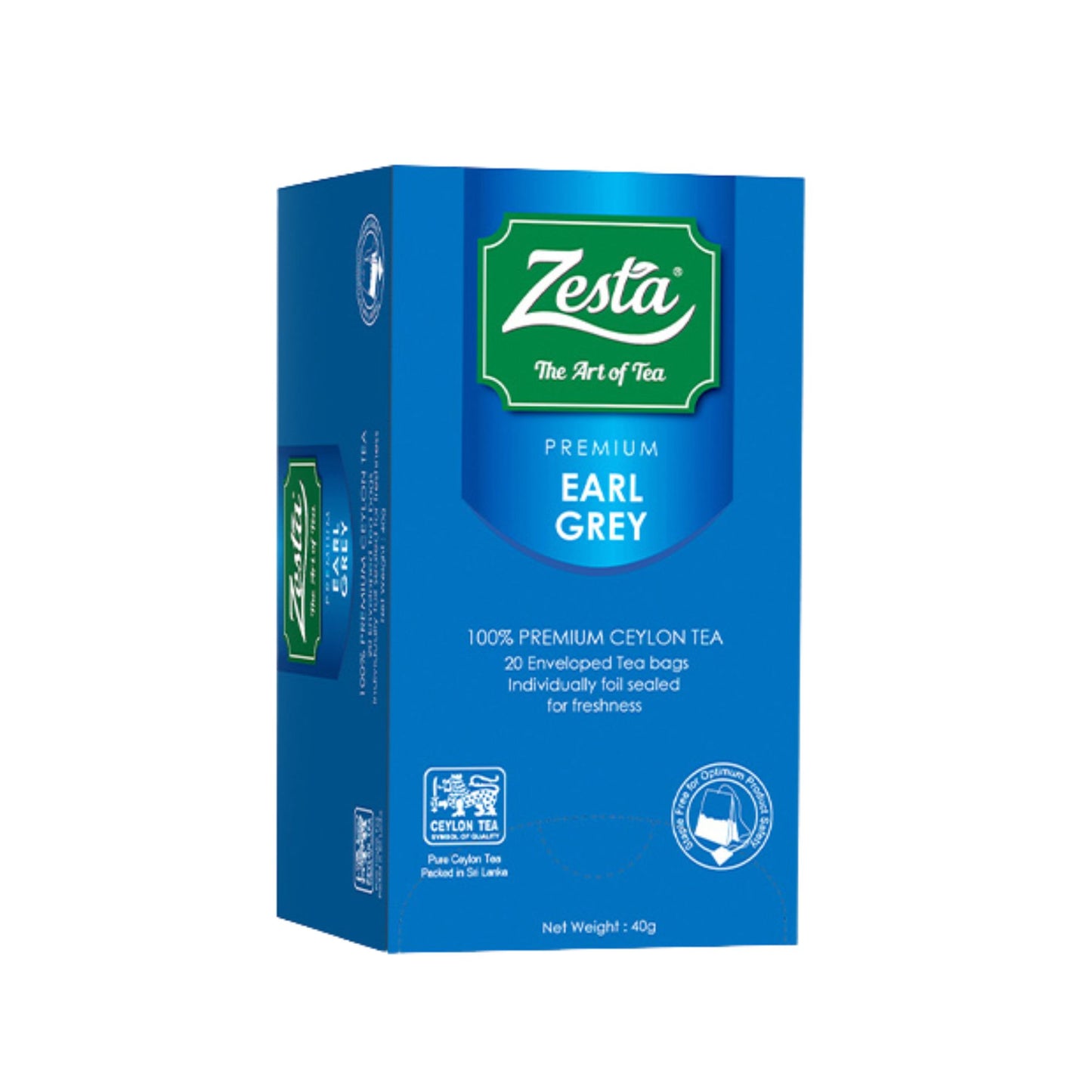 Zesta Premium Earl Grey – 20 Teebeutel (40 g)