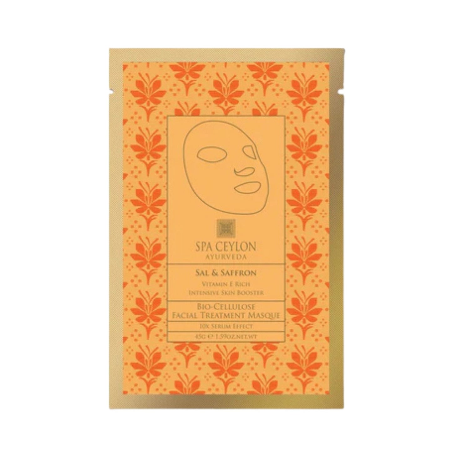 Spa Ceylon Skin Detox Bio-Zellulose-Gesichtsbehandlungsmaske