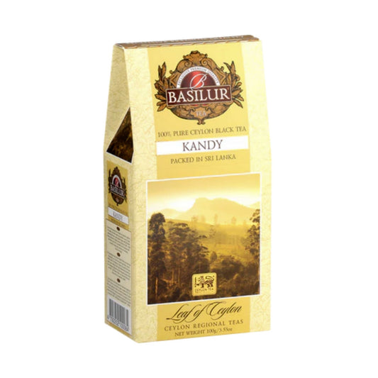 Basilur Blatt von Ceylon Kandy Tee (100g)