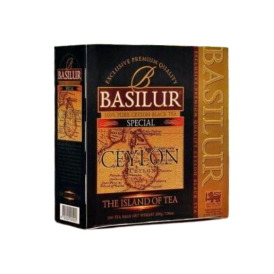 BASILUR INSEL DES TEE - TEEBEUTEL - ULBT - S &amp; T - SPEZIAL - 2g X 100 ST X 12 (200g)