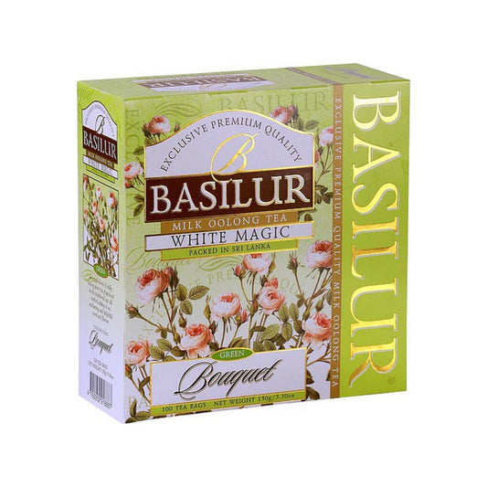 BASILUR BOUQUET - TEEBEUTEL - FLBT - S &amp; T - WHITE MAGIC (150g)