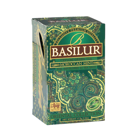 BASILUR ORIE ORIENTAL - TEEBEUTEL - FLGT - FOLIE ENV - MAROKKANISCHE MINZE (30g)