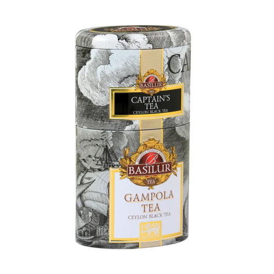 BASILURFRÜCHTE &amp; BLUMEN- T.CADDY- LT- CAPTAINS TEA / GAMPOLA (100g)