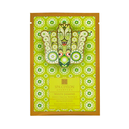 Spa Ceylon White Jasmine Sheet Facial Masque (25ml)