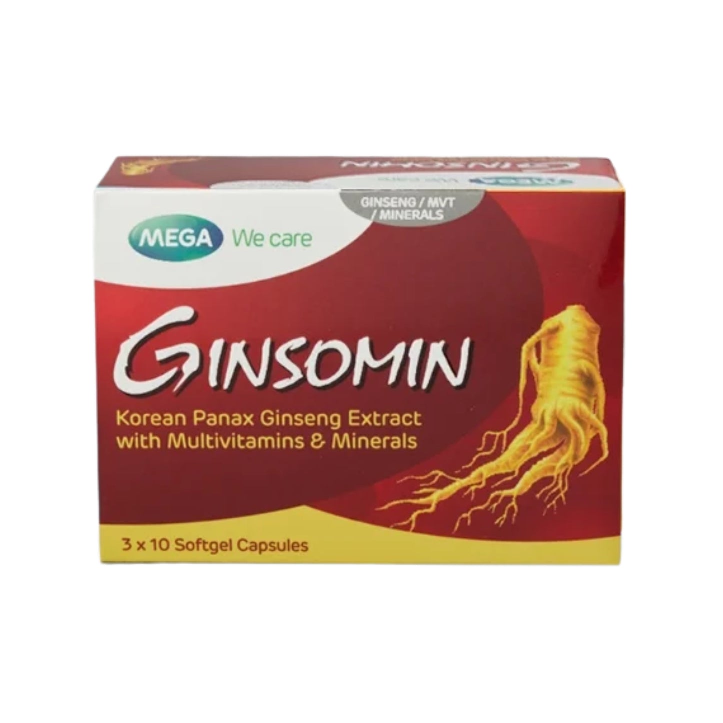 Mega We Care Ginsomin (30 Capsules)
