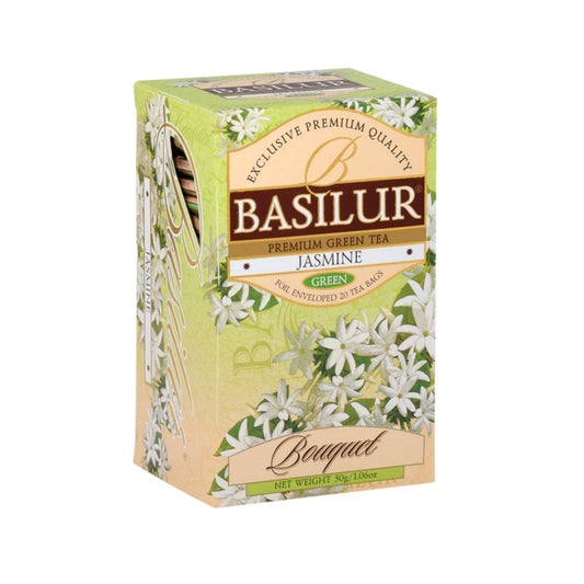 BASILUR BOUQUET - TEEBEUTEL - FEIGE - FOLIE ENV - JASMIN (30g)