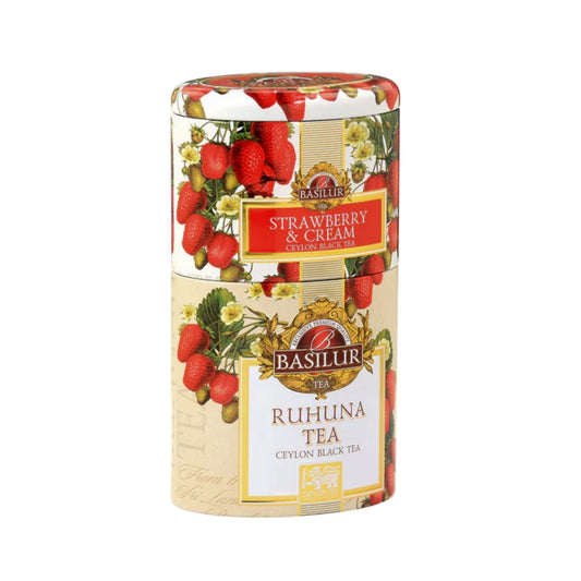 BASILURFRÜCHTE &amp; BLUMEN – T.CADDY- LT- ERDBEERE / RUHUNA (100g)