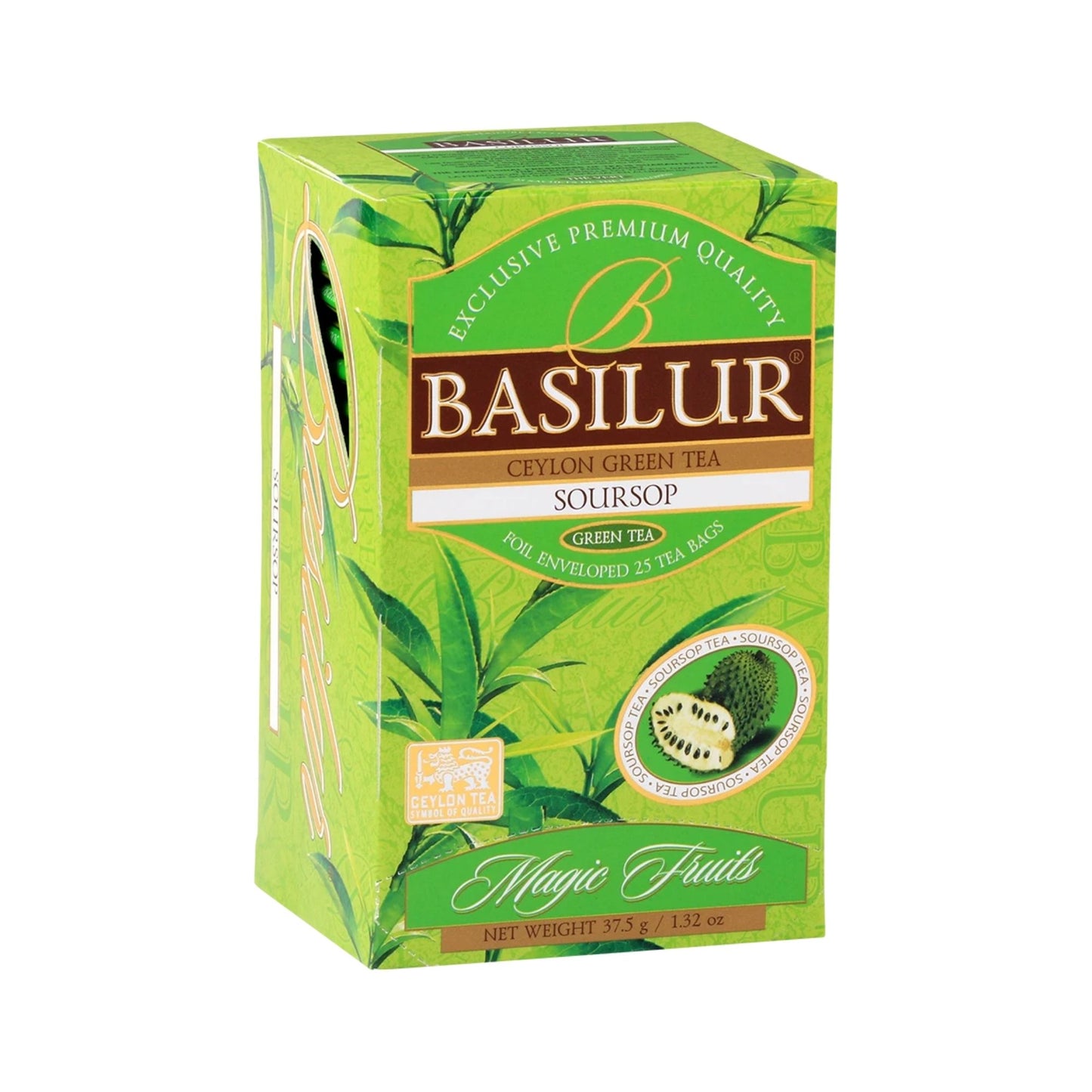 BASILUR MAGIC FRUIT – ULBT – S &amp; T – SOURSOP (37,5 g)
