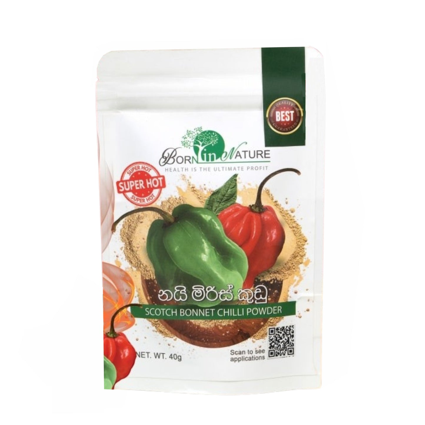 Born in Nature Scotch Bonnet Puder (40g)