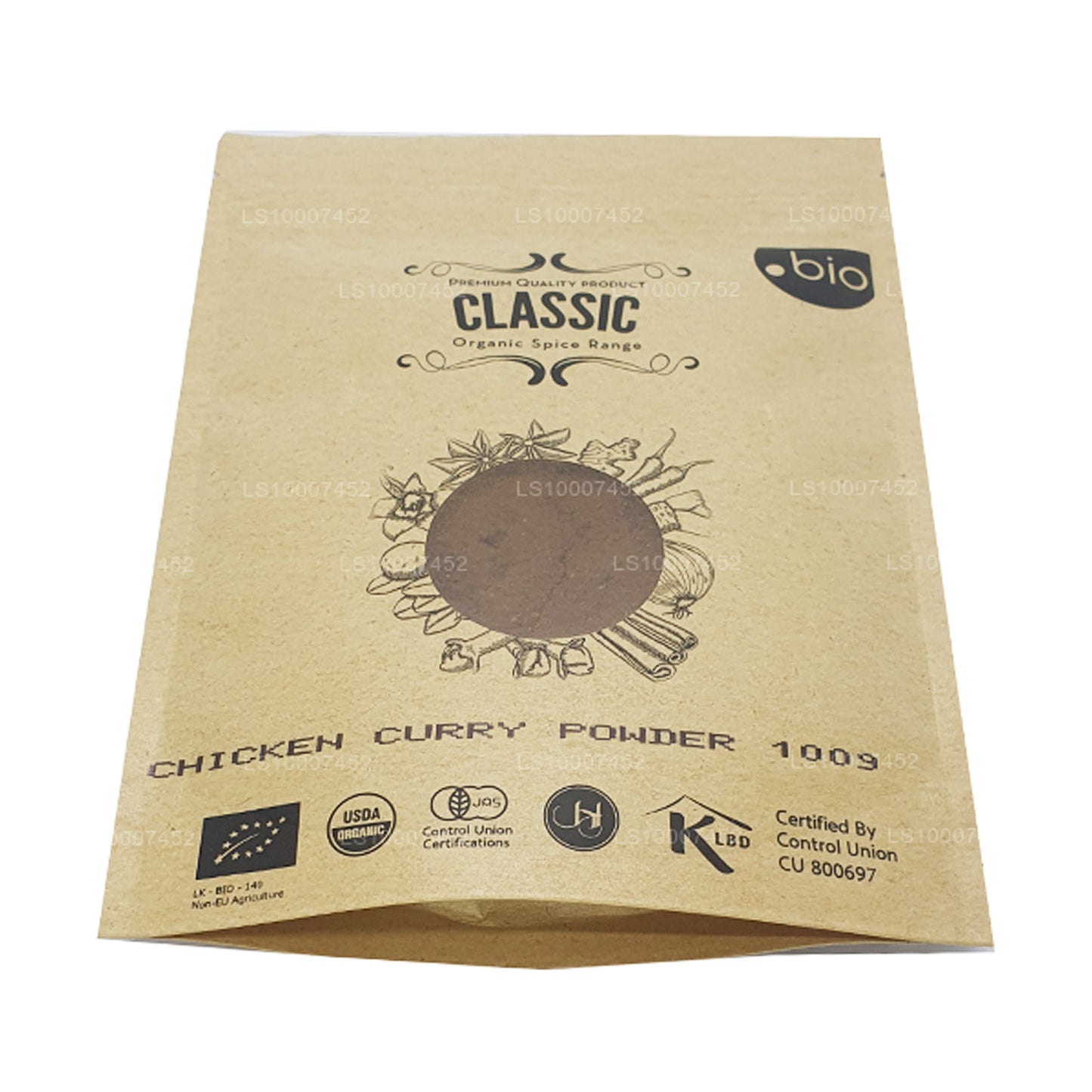 Lakpura Bio-Hühnchen-Currypulver