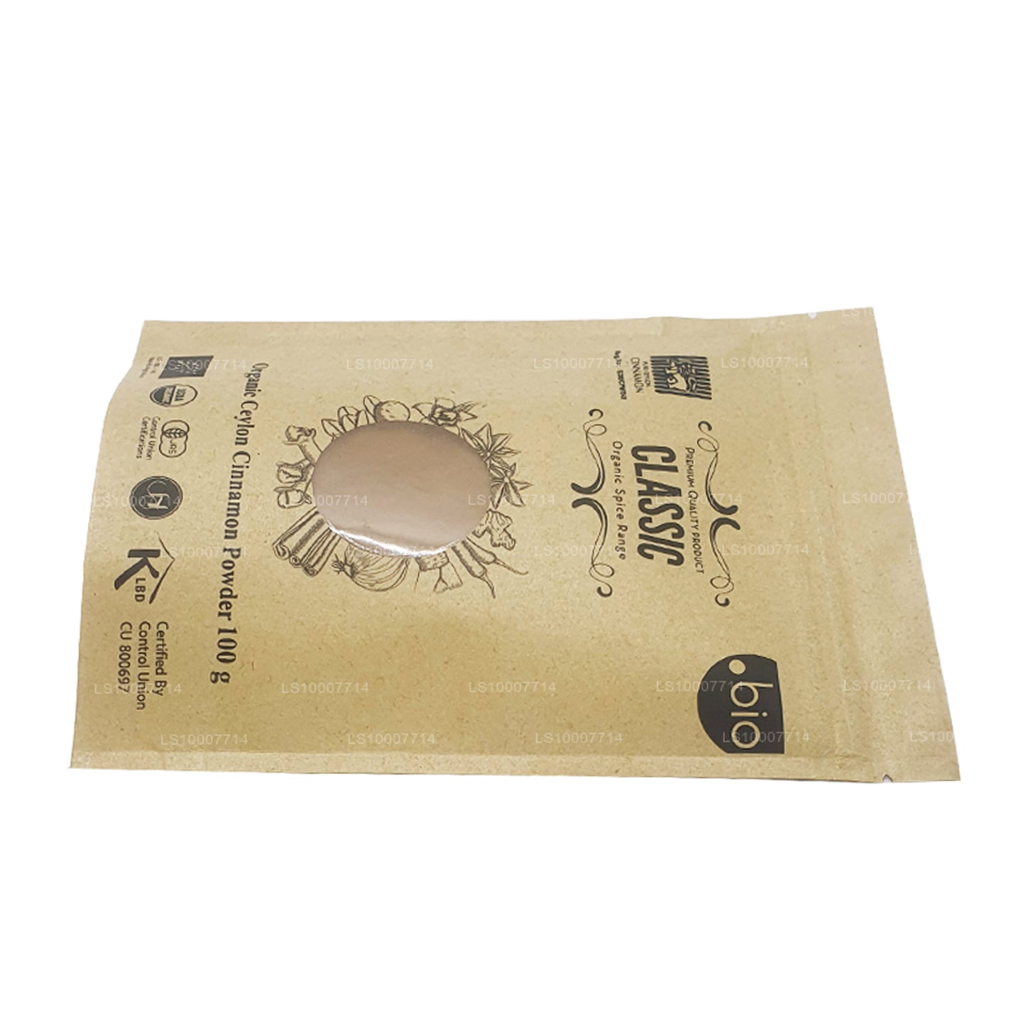 Lakpura Bio-Ceylon Echtes Zimtpulver, Packung