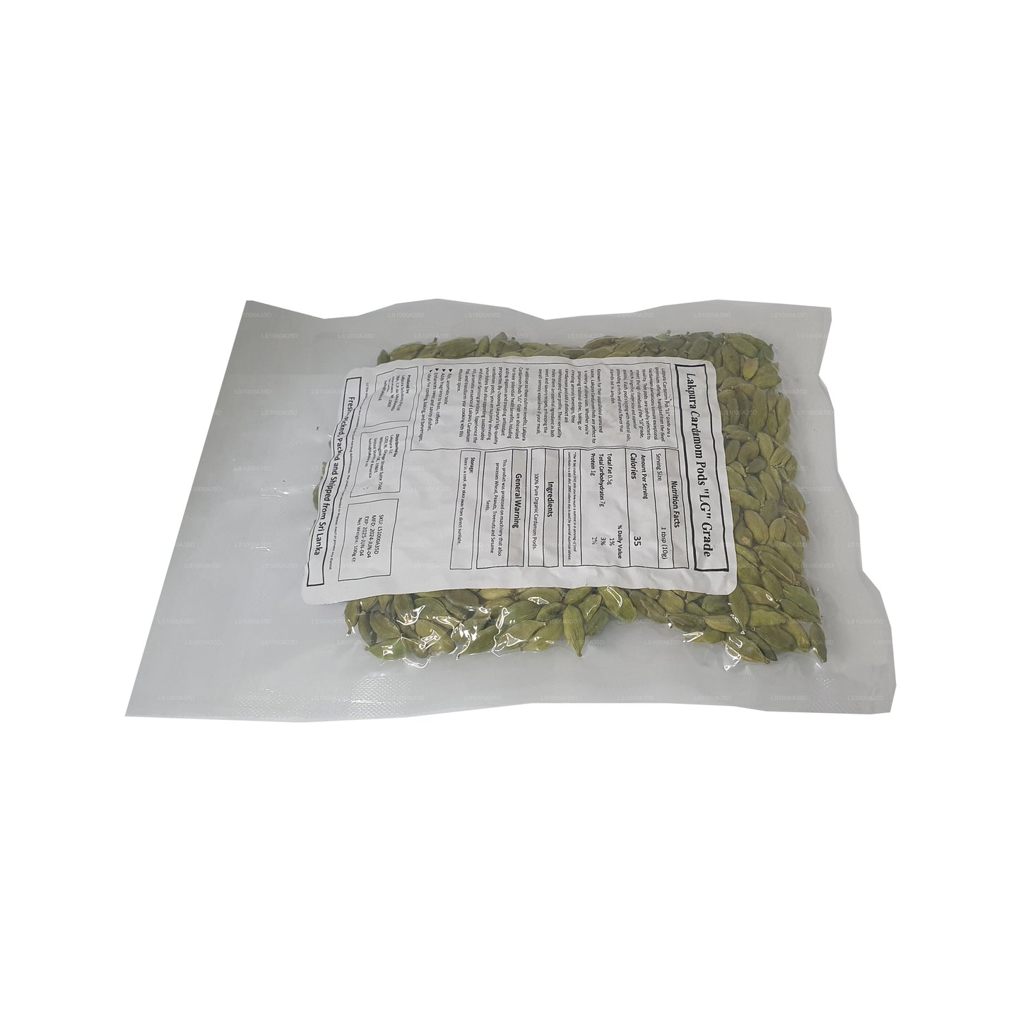 Lakpura Kardamomkapseln (100 g)