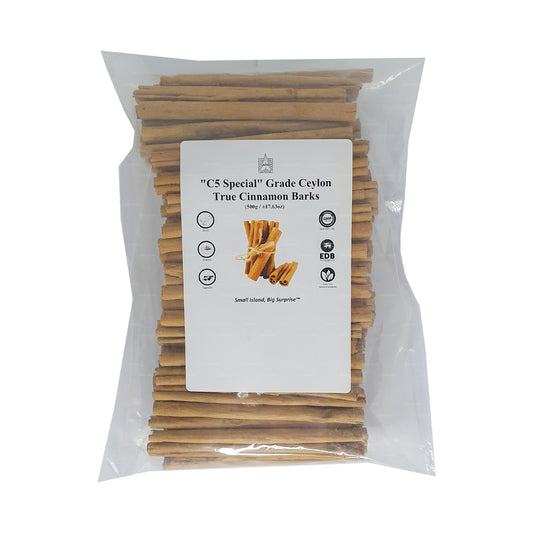 Lakpura „C5 Special“ Grade Ceylon True Cinnamon Barks, Packung