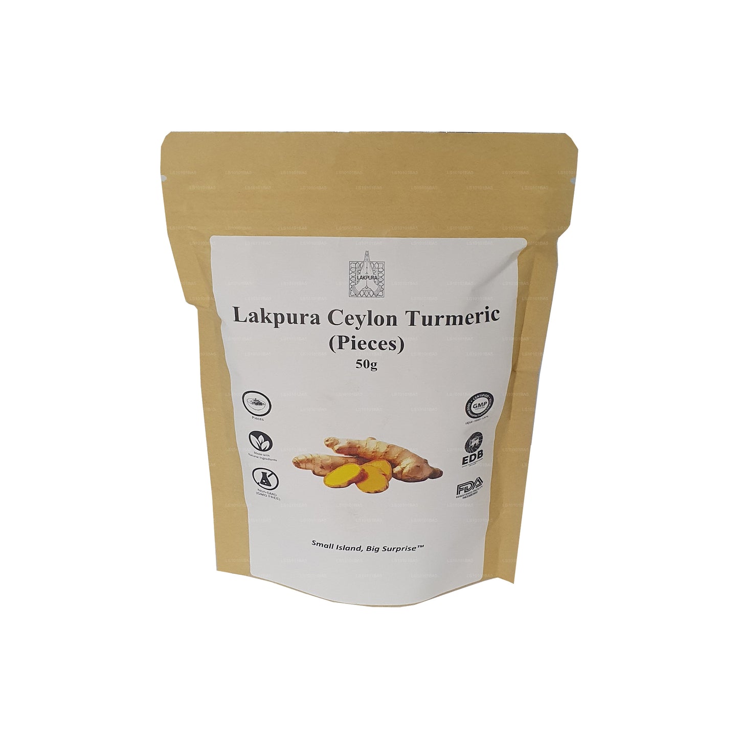 Lakpura Premium Qualität Ceylon Kurkuma (Stücke)