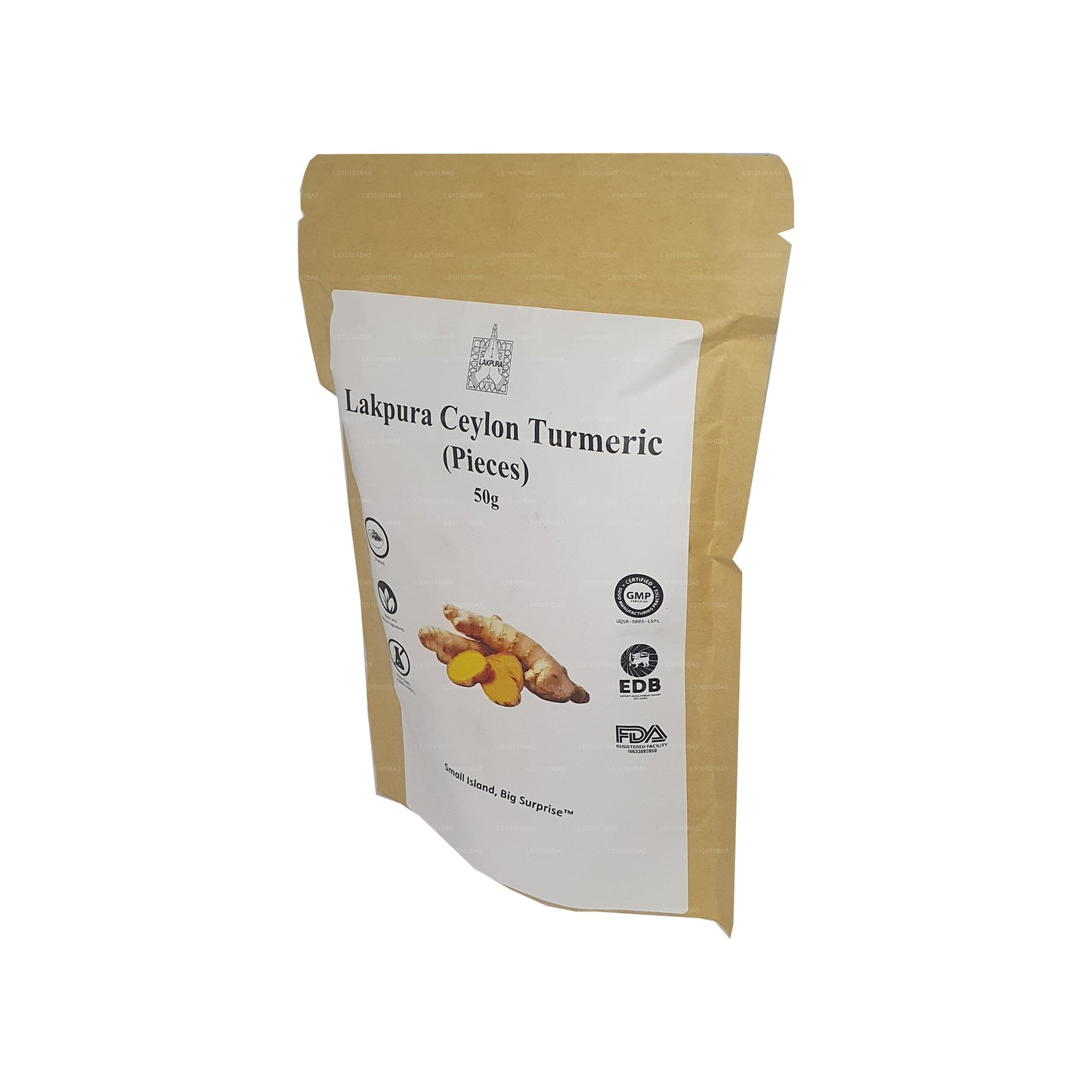 Lakpura Premium Qualität Ceylon Kurkuma (Stücke)