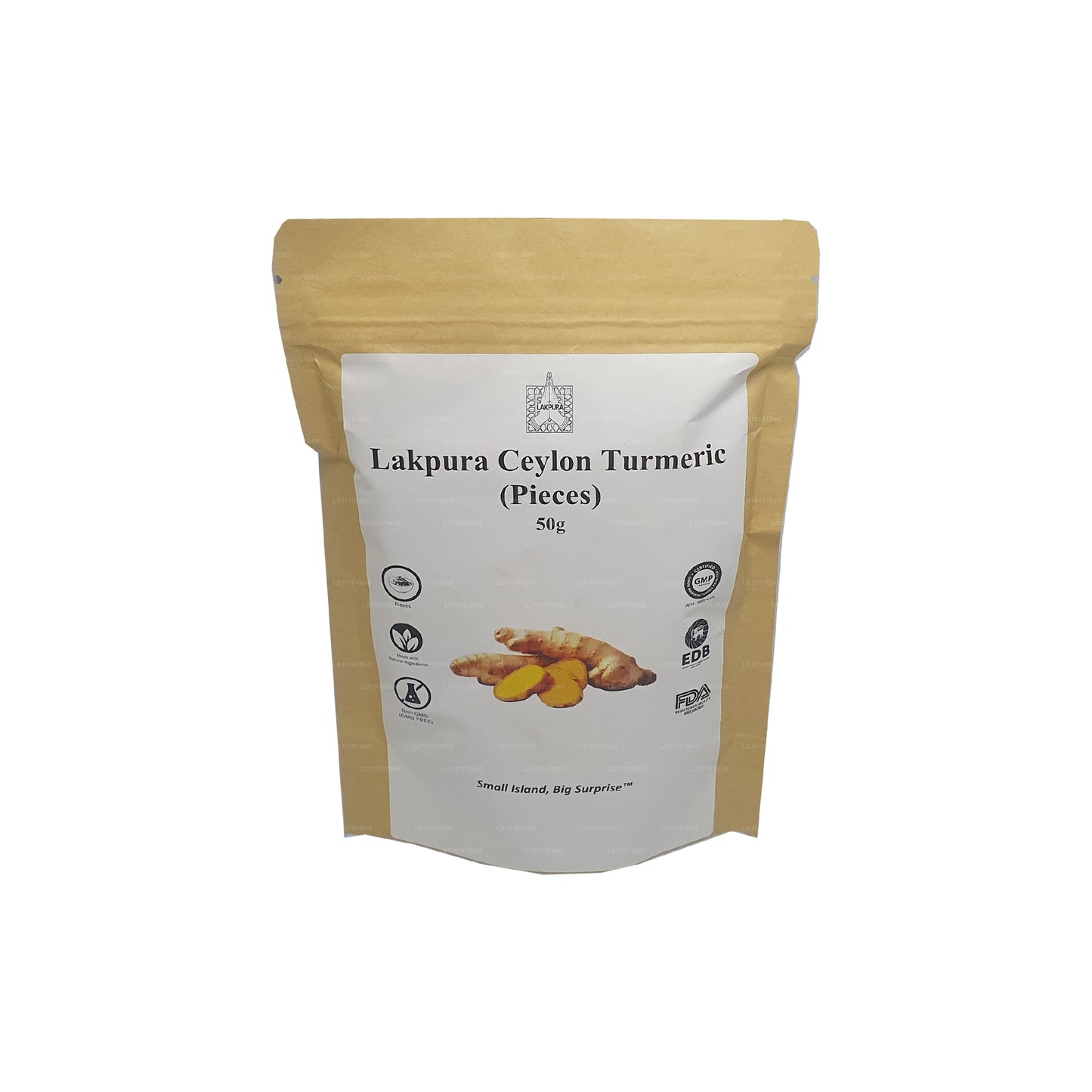 Lakpura Premium Qualität Ceylon Kurkuma (Stücke)