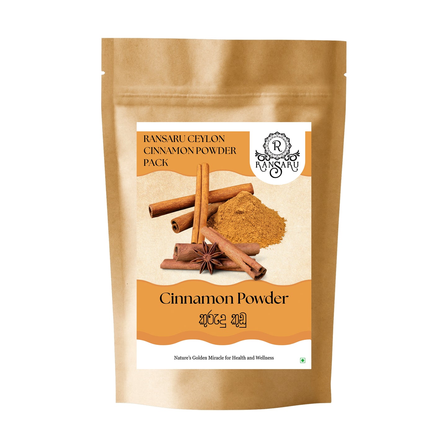 Ransaru Ceylon-Zimtpulverpackung