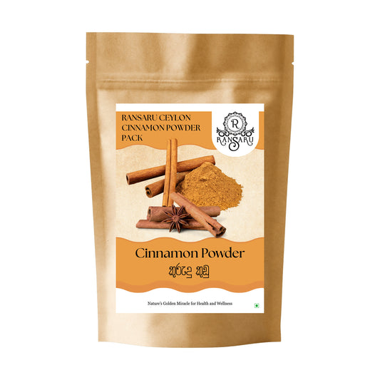 Ransaru Ceylon-Zimtpulverpackung