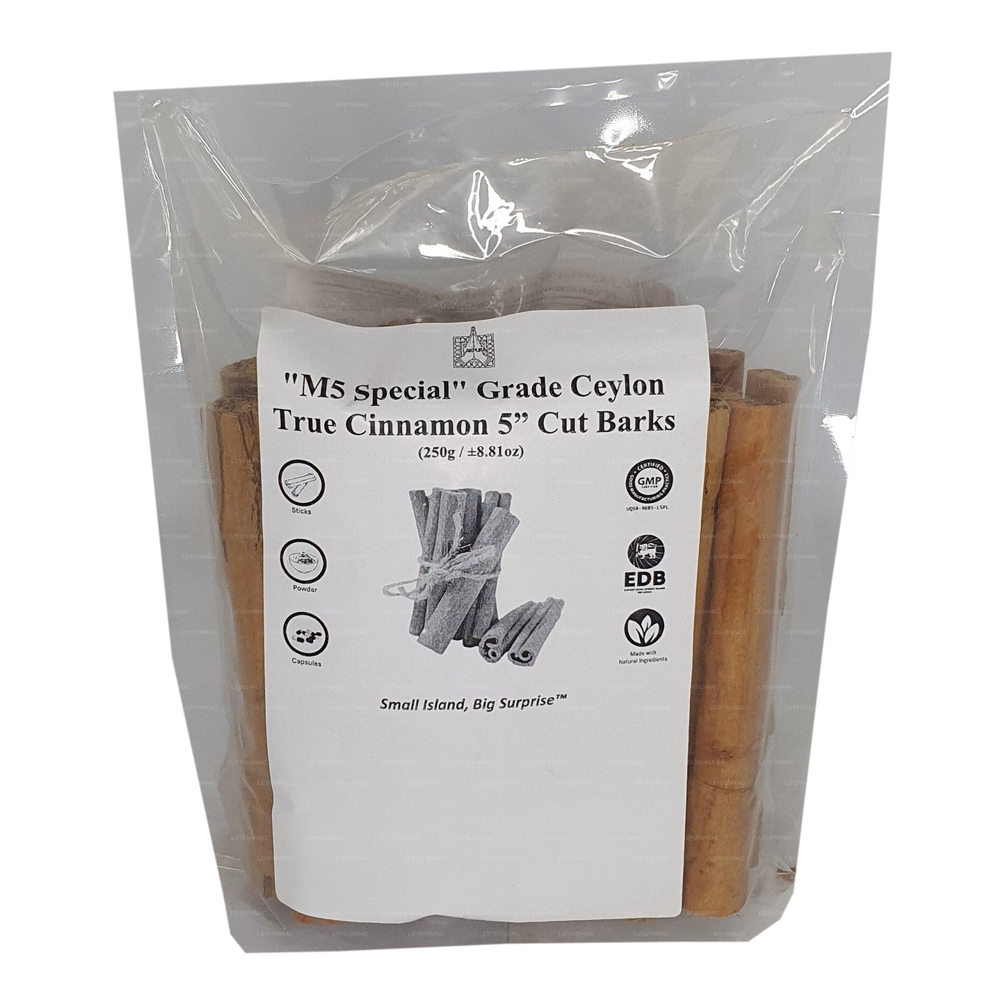 Lakpura „M5 Special“ -Grade aus Ceylon mit echten Zimtrinden, Packung