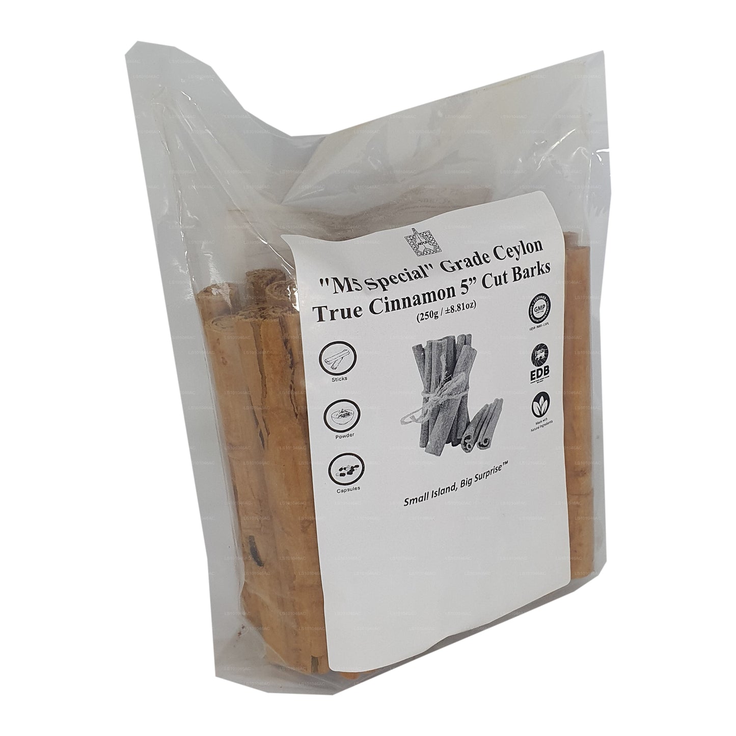 Lakpura „M5 Special“ -Grade aus Ceylon mit echten Zimtrinden, Packung