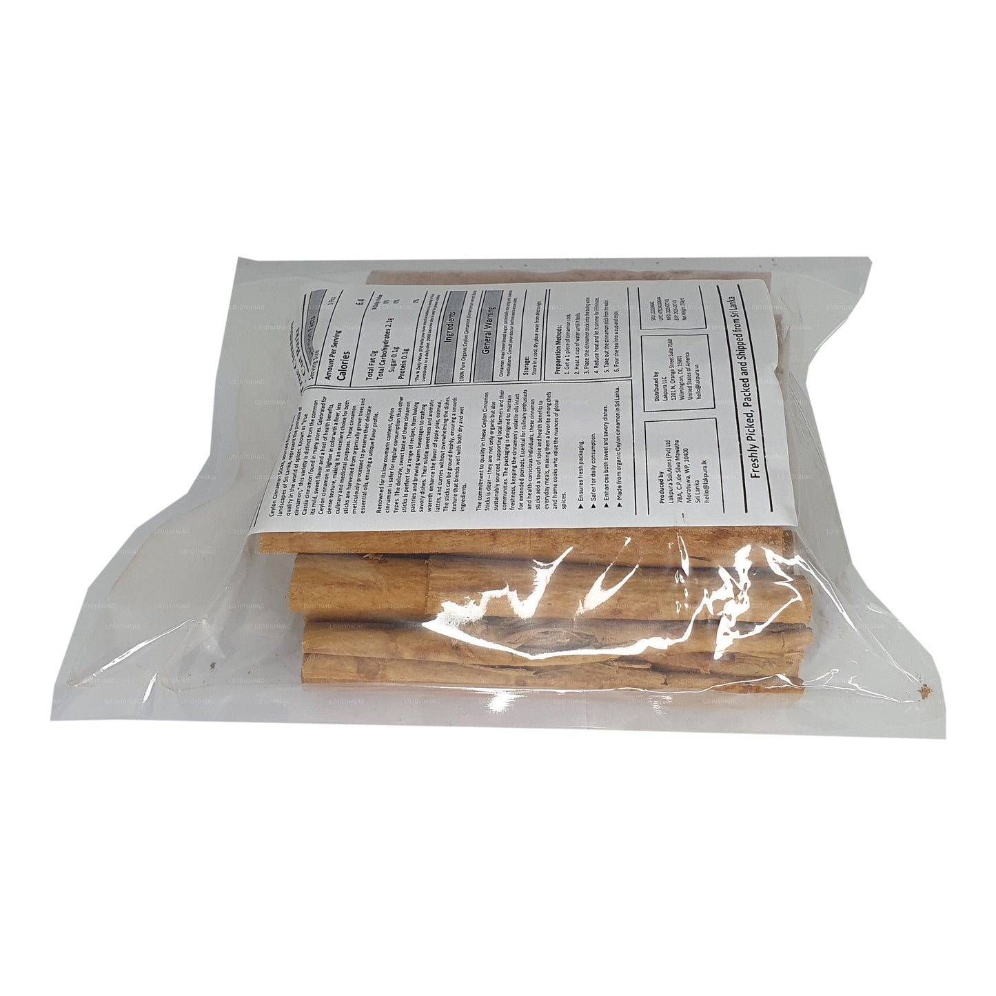 Lakpura „M5 Special“ -Grade aus Ceylon mit echten Zimtrinden, Packung