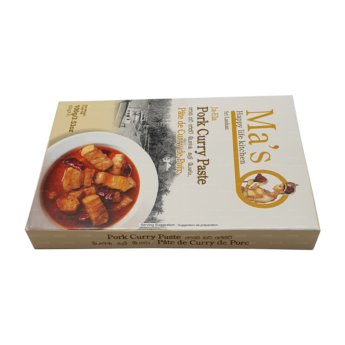 MA's Kitchen Ja Ela Schweinefleisch-Currypaste (100g)