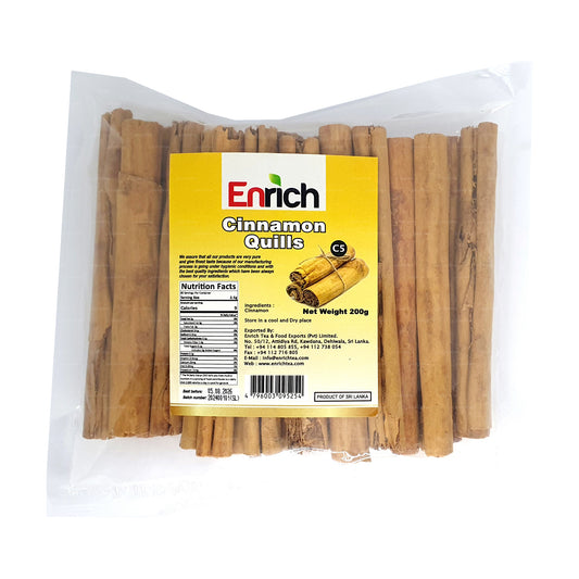 Enrich 5" Cut (C5-Klasse) Zimtstangen (200 g)