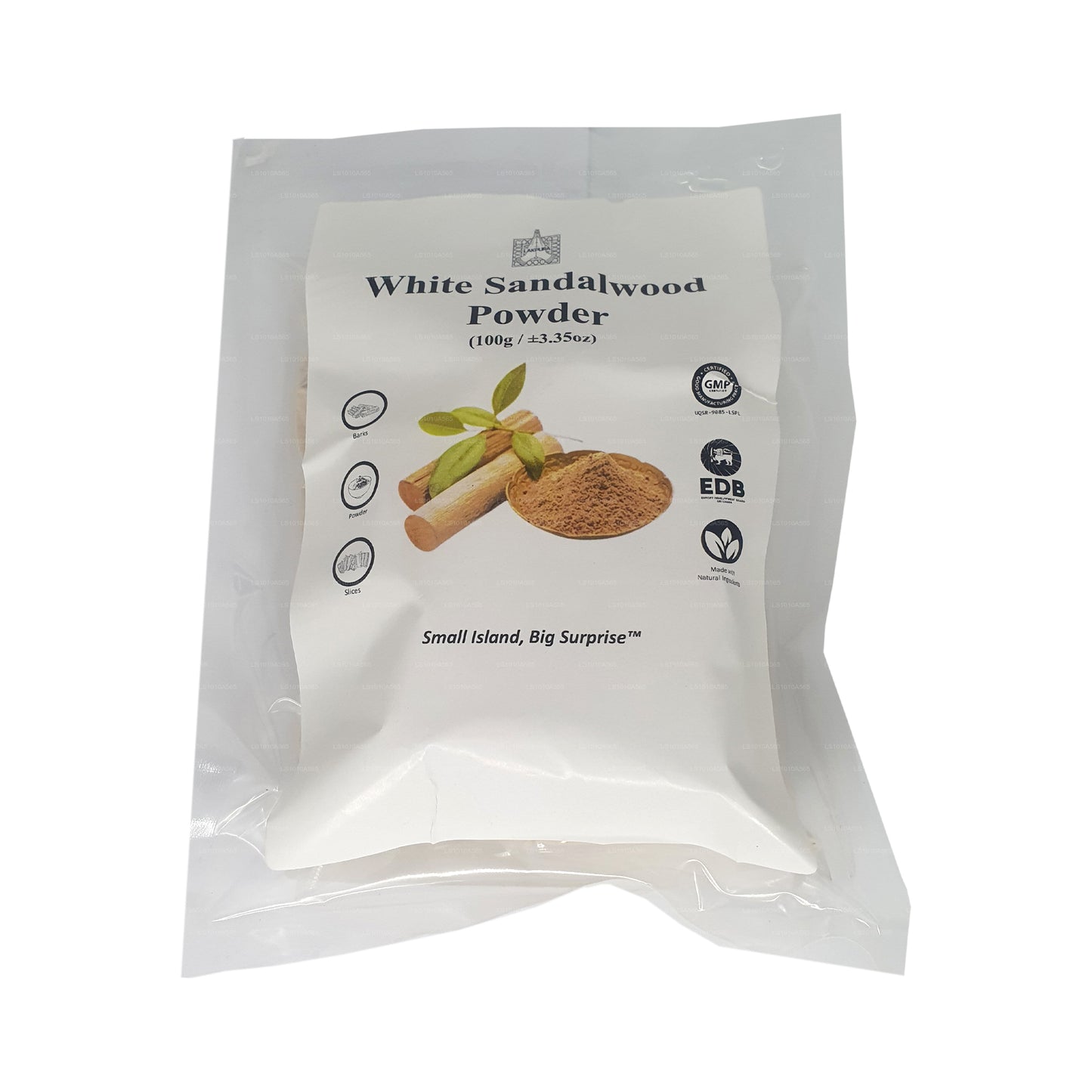 Lakpura Weißes Sandelholz-Pulver (100 g)
