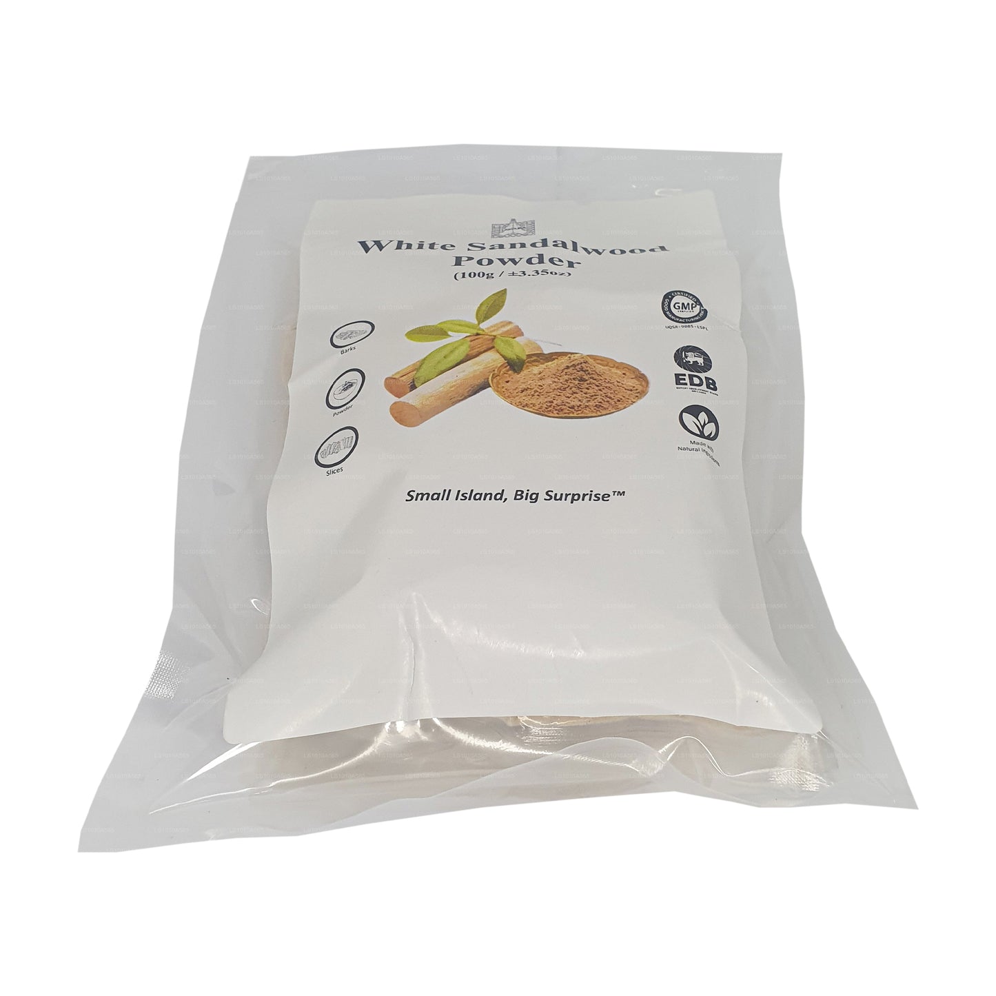 Lakpura Weißes Sandelholz-Pulver (100 g)