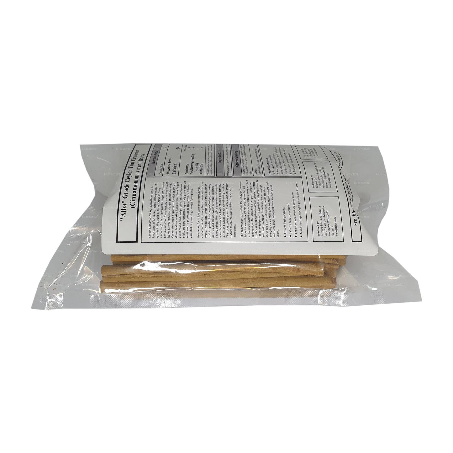 Lakpura „Alba“ -Grade, Ceylon, Packung mit echten Zimtrinden