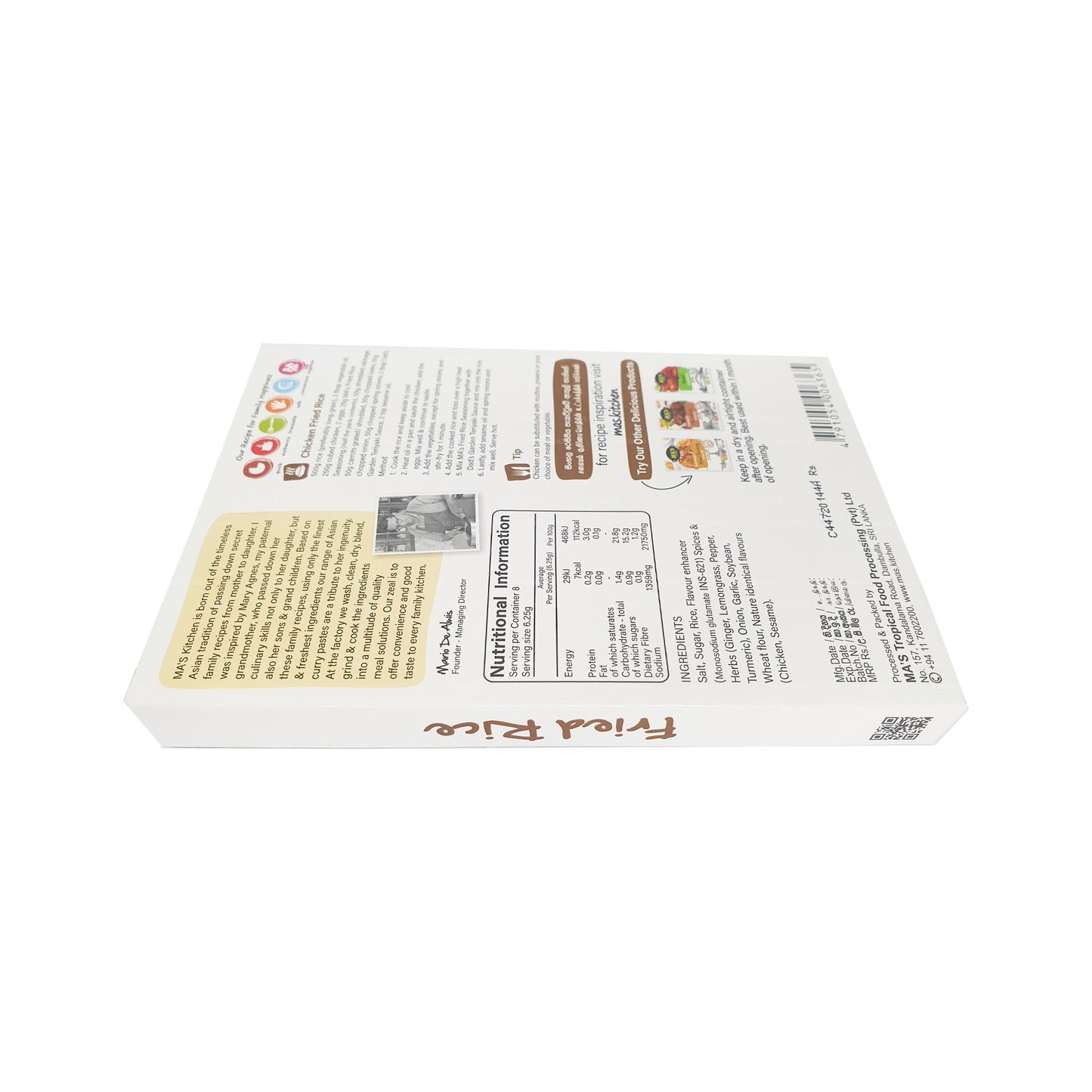 MAs Kitchen Gebratener Reis Gewürz (50g)