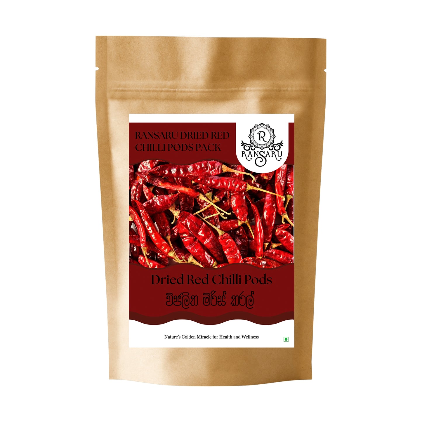 Ransaru Packung getrocknete rote Chilischoten