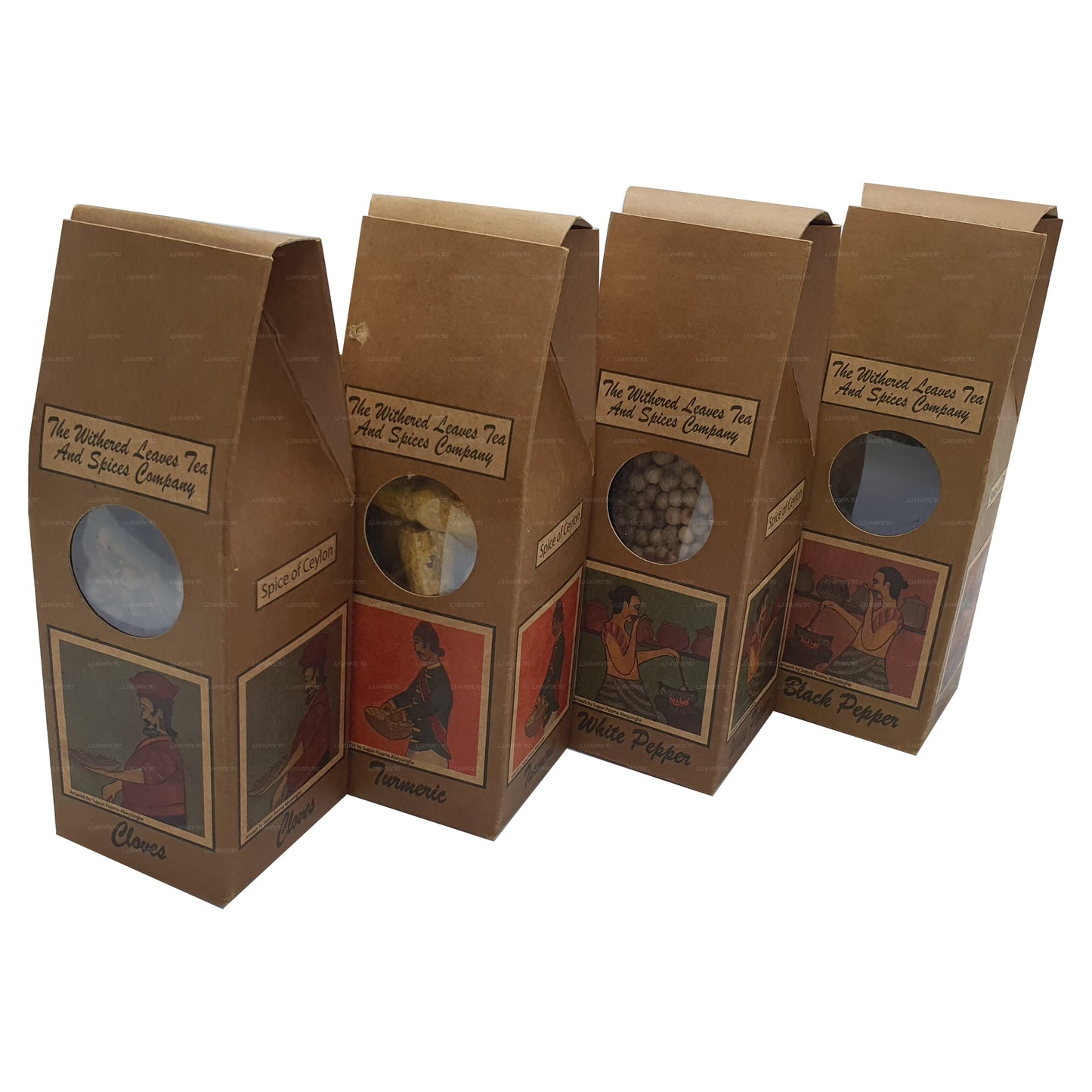 Lakpura® Hochwertige Geschenkpackung mit Ceylon-Gewürzen