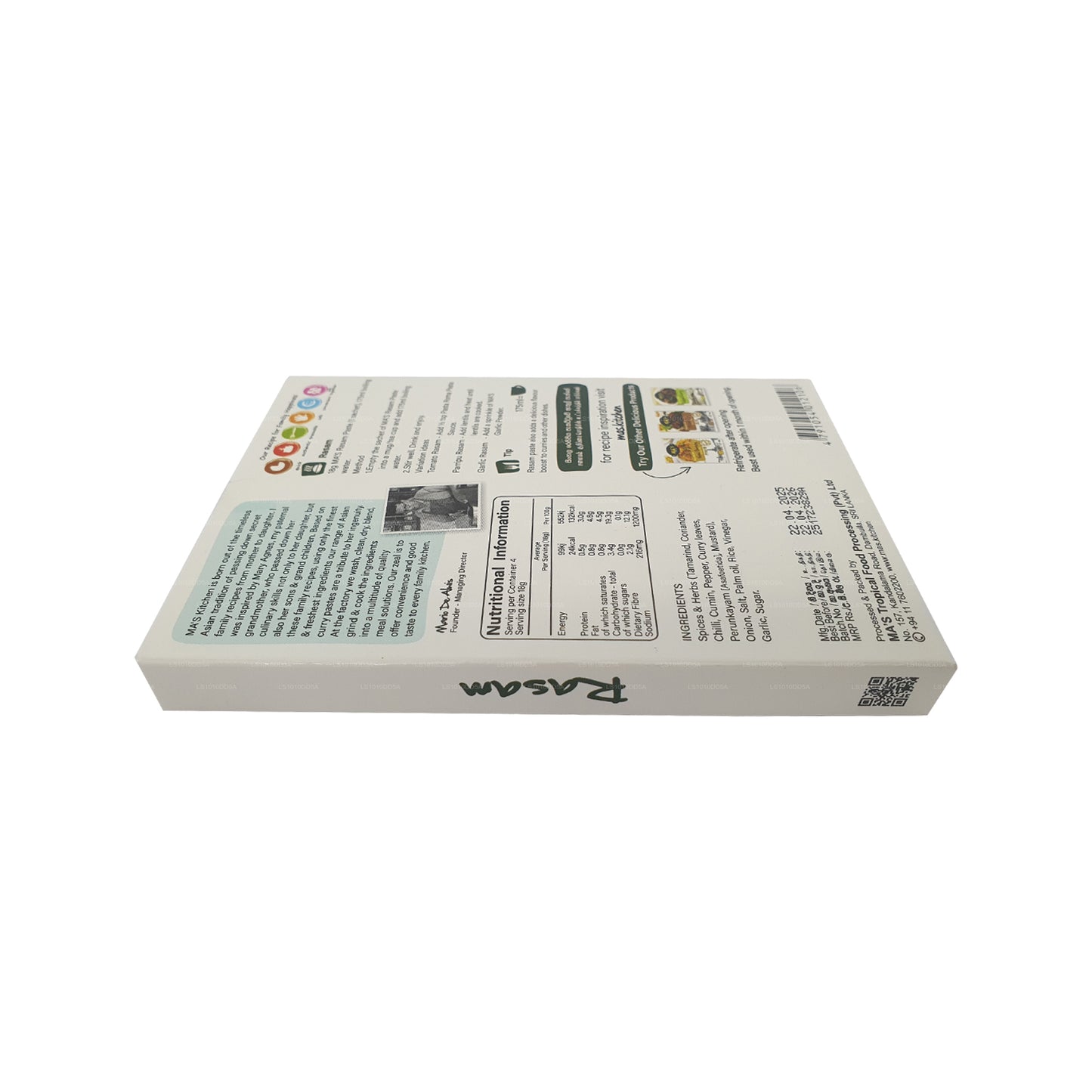 MA's Kitchen Rasampaste (72g)