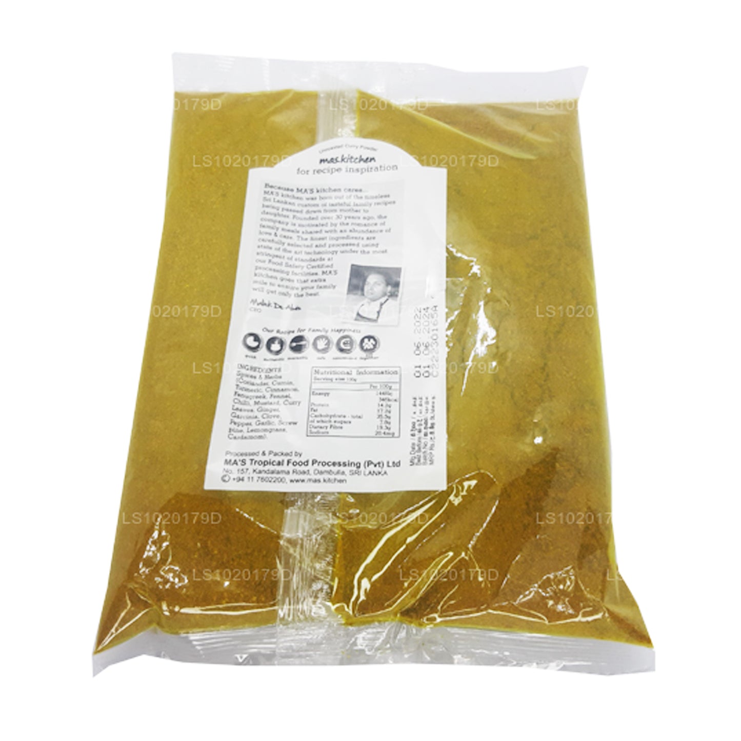 MA's Kitchen Ungeröstetes Currypulver