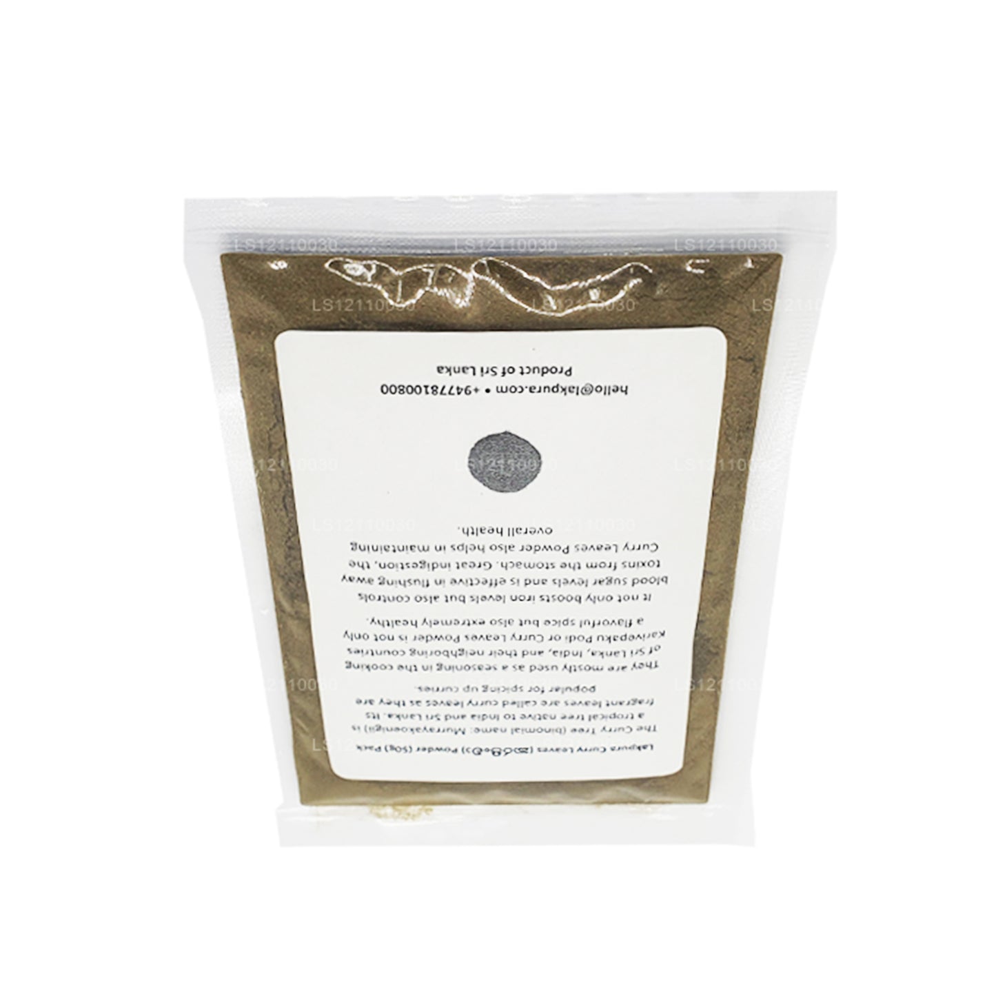 Lakpura Dehydriertes Curryblattpulver (100 g)