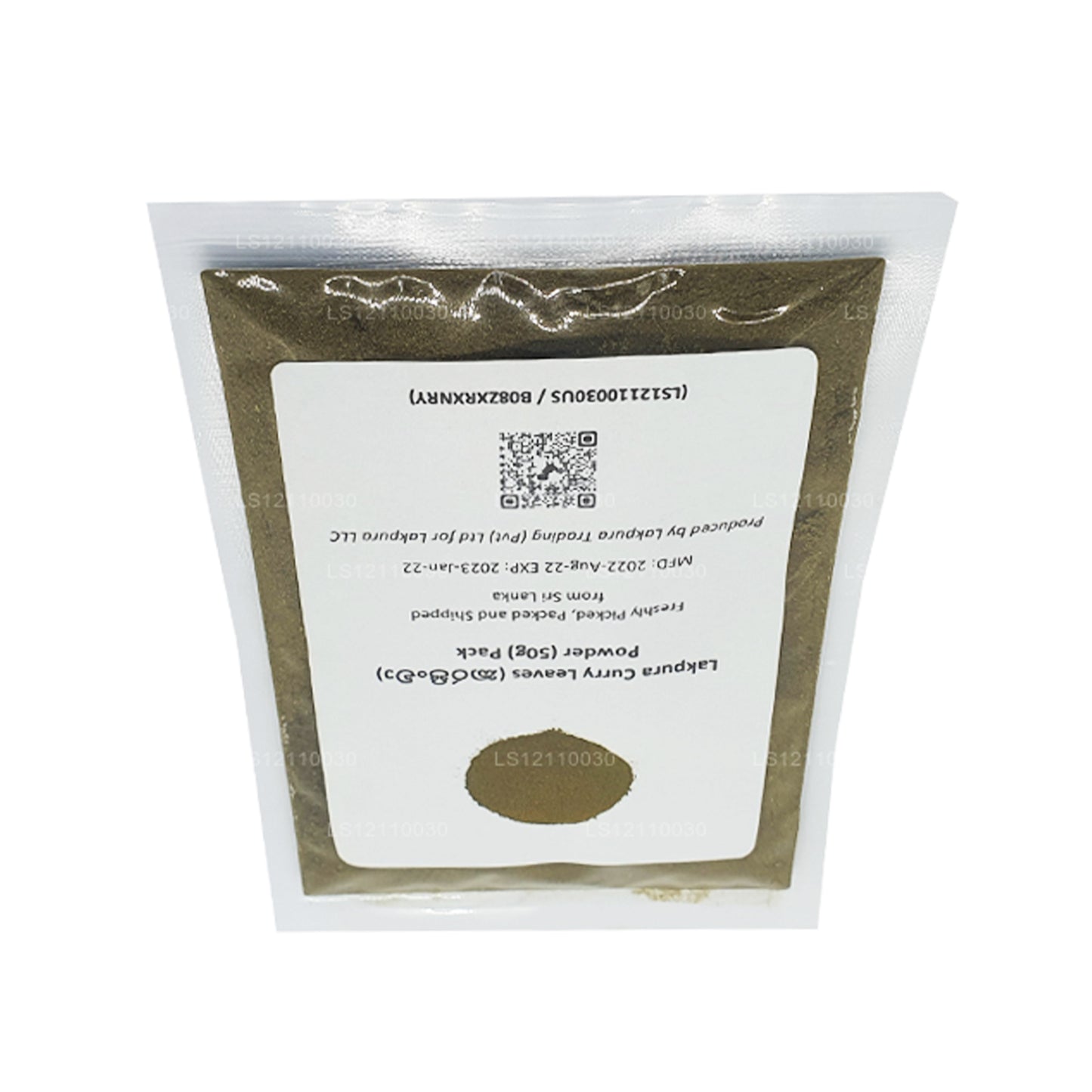 Lakpura Dehydriertes Curryblattpulver (100 g)
