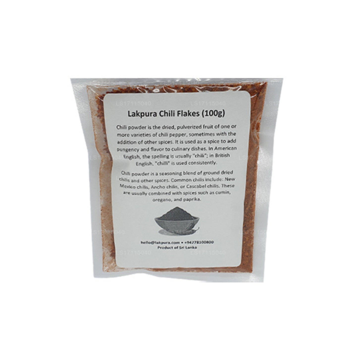 Lakpura-Chiliflocken