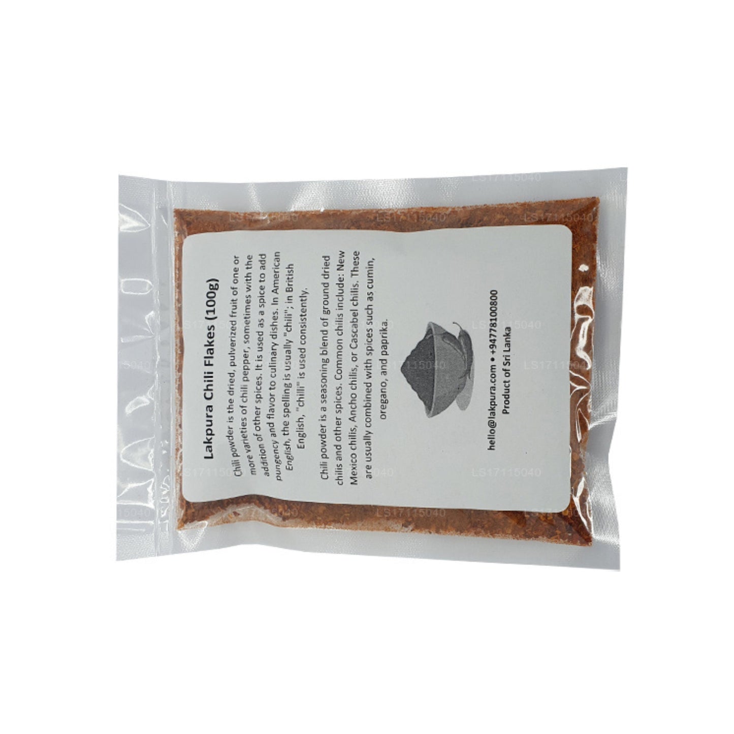 Lakpura-Chiliflocken